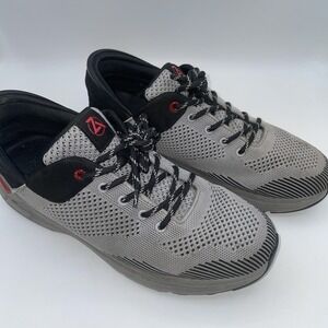 Zeba Shoes Mens 13 Hands‎ Free Slip On Athletic Sneaker Steel Onyx Grey Black